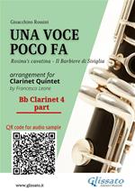 Bb Clarinet 4 part of 