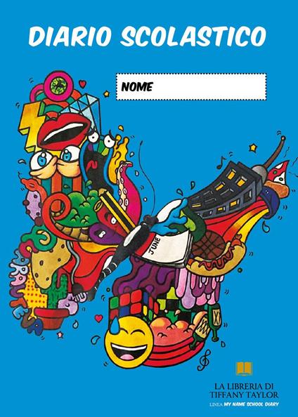 Diario scolastico farfalla - Tiffany Taylor - copertina