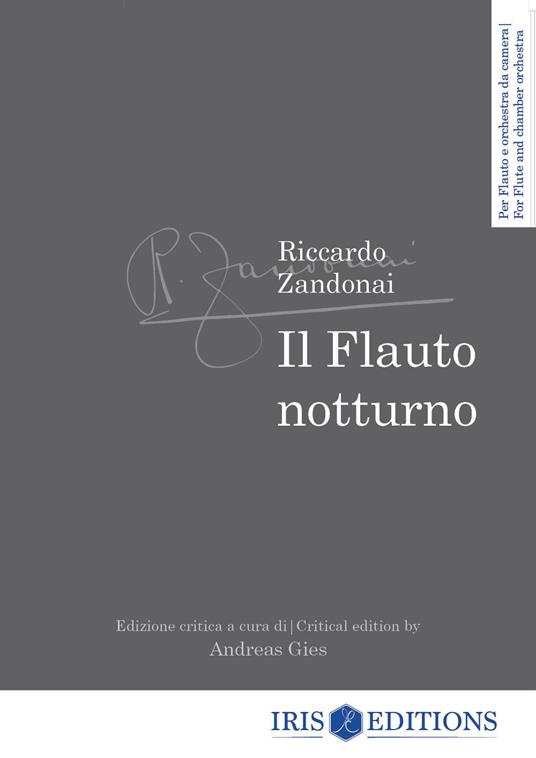 Il flauto notturno. Ediz. italiana e inglese - Andreas Gies - copertina