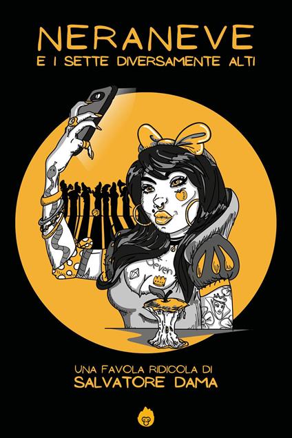 Neraneve e i sette diversamente alti - Salvatore Dama - copertina