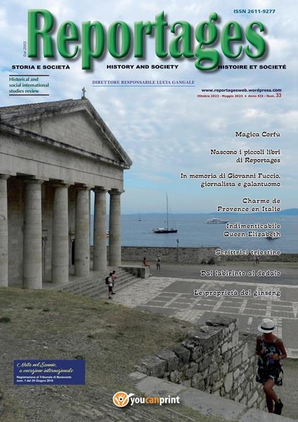 Reportages. Storia e società (2022). Ediz. multilingue. Vol. 33 - Lucia Gangale - copertina