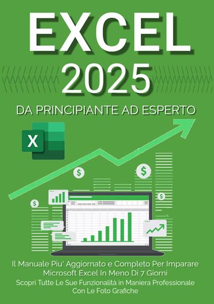 Excel 2023. Da principiante ad esperto: il manuale più aggiornato e completo per imparare Microsoft Excel in meno di 7 giorni - Denis Martin - copertina