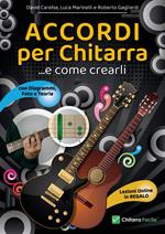 Accordi per chitarra e come crearli. Prontuario, diagrammi, foto, teoria e lezioni online