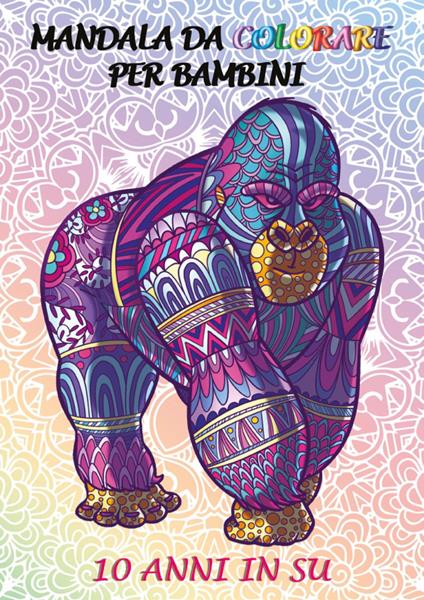 Mandala da colorare per bambini - Alessandro Battan - copertina