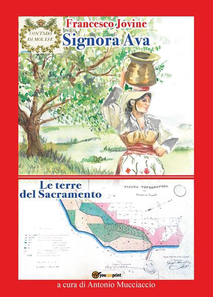 Signora Ava-Le terre del Sacramento - Francesco Jovine - copertina