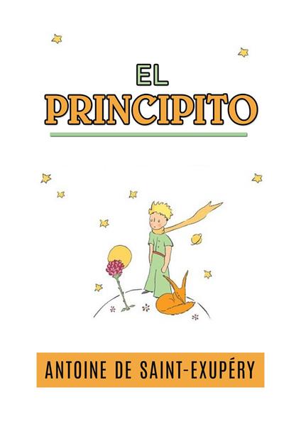 El principito - Antoine de Saint-Exupéry - copertina