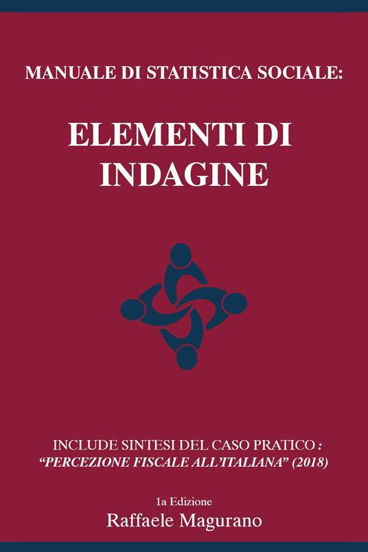 Manuale di statistica sociale: elementi di indagine - Raffaele Magurano - copertina