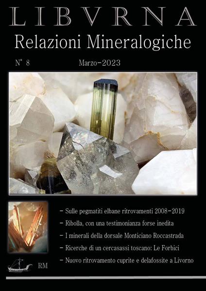 Relazioni mineralogiche. Libvrna. Vol. 8: Relazioni mineralogiche - Marco Bonifazi - copertina