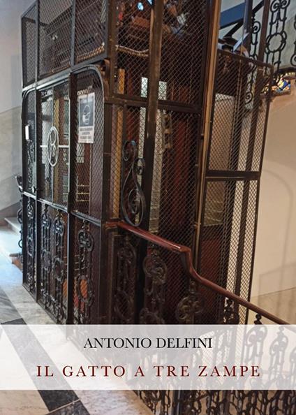 Il gatto a tre zampe - Antonio Delfini - copertina