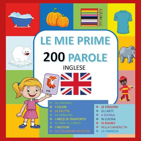 Le mie prime 200 parole in inglese - Paola Giorgia Mormile - copertina