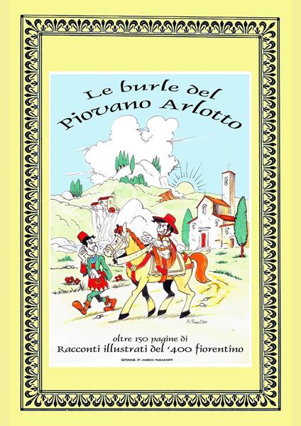 Le burle del piovano Arlotto - Marco Pugacioff - copertina