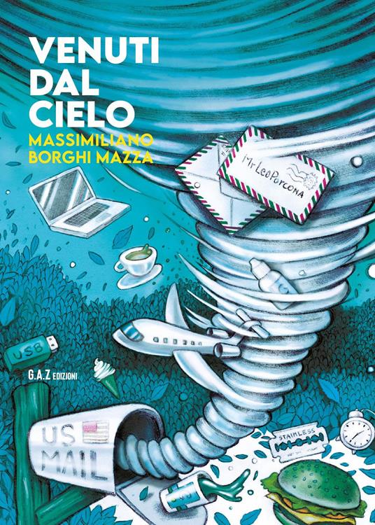 Venuti dal cielo - Massimiliano Borghi Mazza - copertina