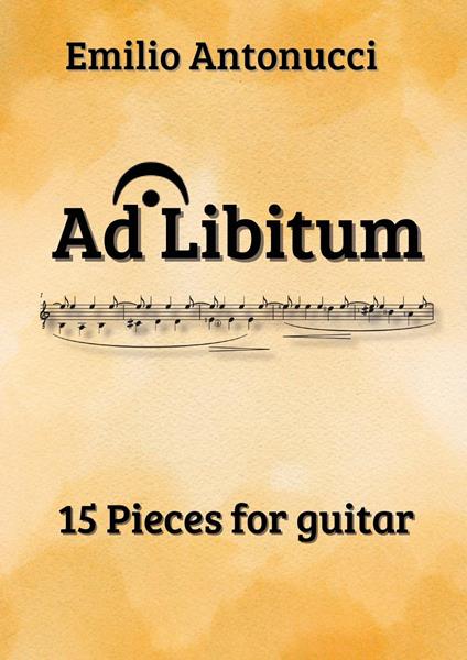 Ad libitum - Emilio Antonucci - copertina