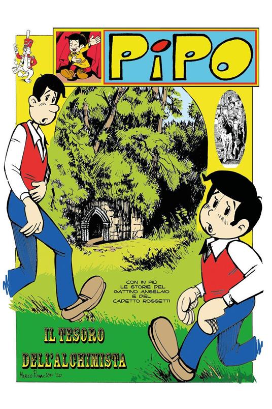 Pipo. Il castello della paura - Marco Pugacioff - copertina