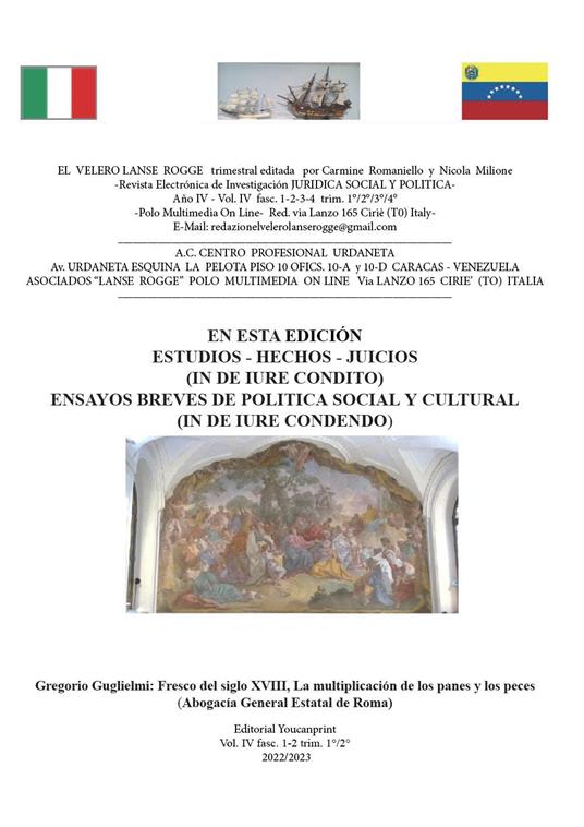 El velero lanse rogge. Ediz. italiana e spagnola (2023). Vol. 4 - Nicola Natale Milione - copertina