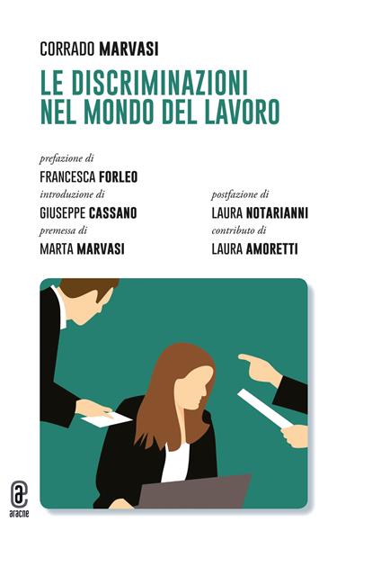 Le discriminazioni nel mondo del lavoro - Corrado Marvasi - copertina