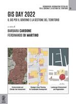GIS Day 2022. Il GIS per il governo e la gestione del territorio