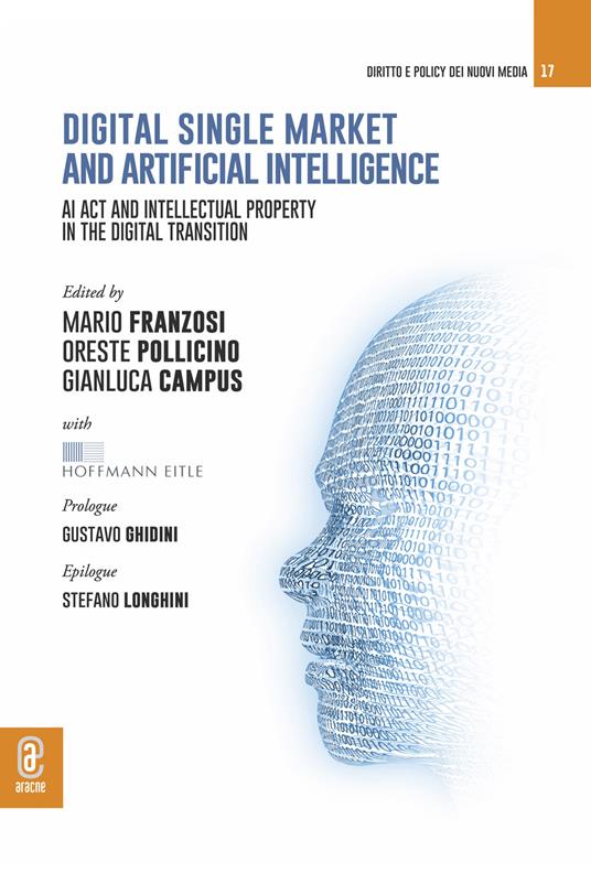 Digital single market and artificial intelligence. AI act and intellectual property in the digital transition - copertina