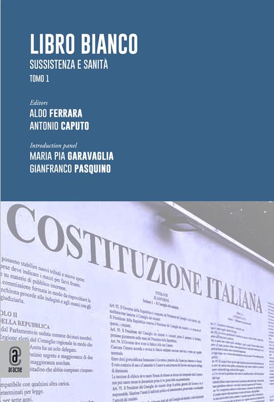 Libro bianco. Sussistenza e sanità. Vol. 1 - copertina