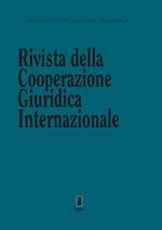 Rivista della Cooperazione Giuridica Internazionale (2024). Vol. 78