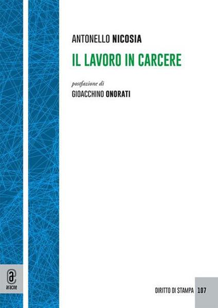 Il lavoro in carcere - Antonello Nicosia - copertina