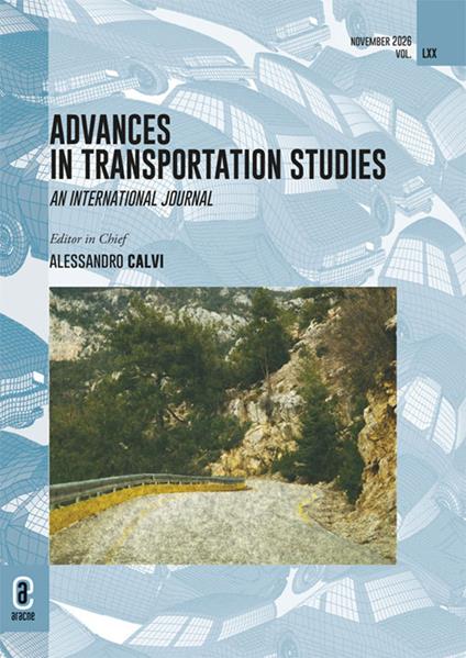 Advances in transportation studies. An international journal (2026). Vol. 70 - copertina