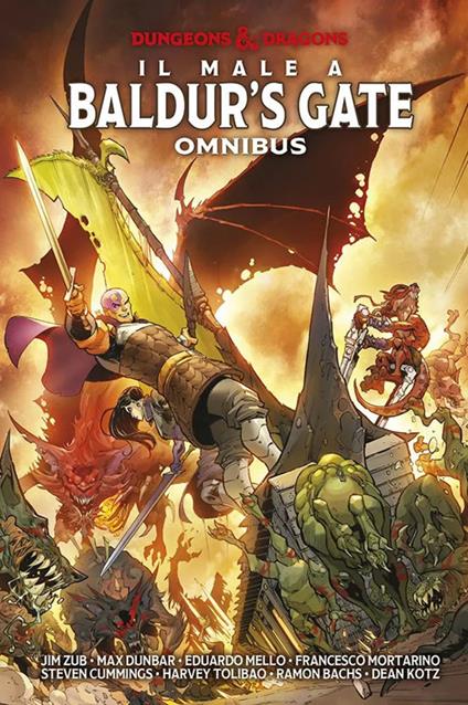 Leggende di Baldur's Gate. Dungeons & Dragons omnibus. Vol. 2 - Jim Zub,Max Dunbar,Netho Diaz - copertina