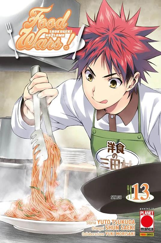 Food wars!. Vol. 13: Stage - Yuto Tsukuda,Shun Saeki,Yuki Morisaki - copertina