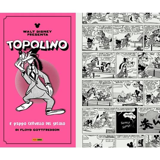 Topolino e Pippo cervello del secolo - Floyd Gottfredson,Bill Walsh - copertina