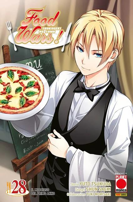 Food wars!. Vol. 28: Il moccioso del primo anno - Yuto Tsukuda,Shun Saeki,Yuki Morisaki - copertina