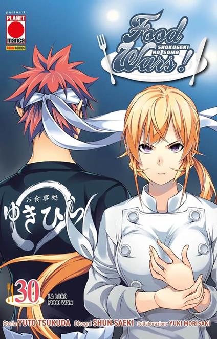 Food wars!. Vol. 30: La loro food war - Yuto Tsukuda,Shun Saeki,Yuki Morisaki - copertina