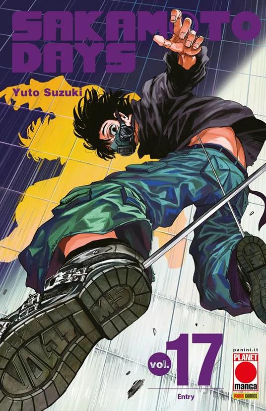 Sakamoto days. Vol. 17: Entry - Yuto Suzuki - copertina