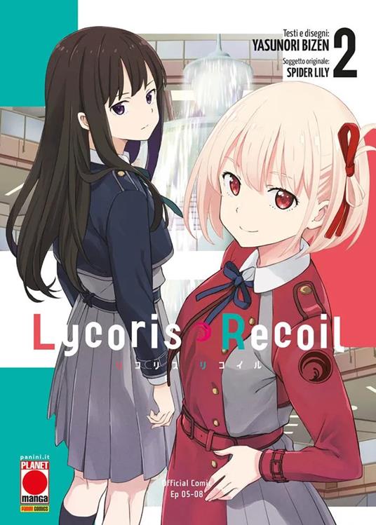 Lycoris recoil. Vol. 2 - Lily Spider,Yasunori Bizen - copertina
