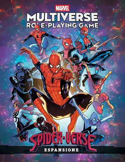 Marvel multiverse role-playing game. Spider-Verse - Dayton Ward,Kevin Dilmore,Matthew Manning - copertina