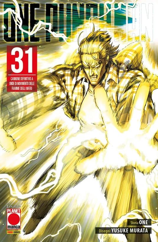 One-Punch Man. Vol. 31: Cannone definitivo a onde di movimento delle fiamme degli inferi - One - copertina