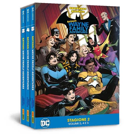 Wayne family adventures. Box. Vol. 3-5 - copertina