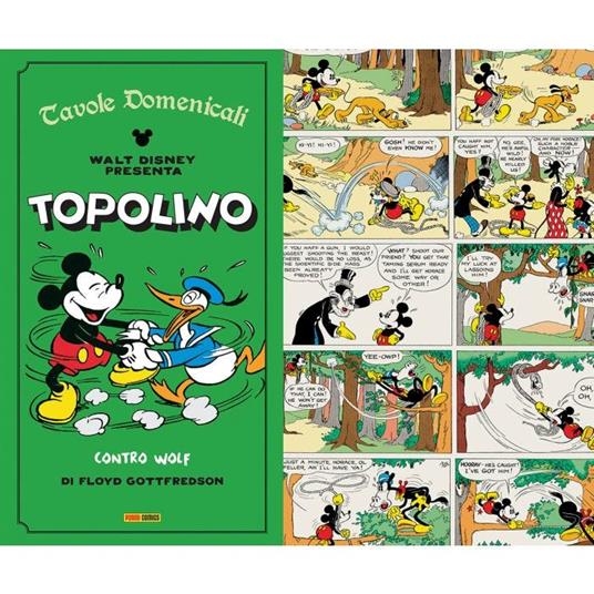 Color sundays. Tavole domenicali. Vol. 1: Topolino Contro Wolf - Floyd Gottfredson - copertina