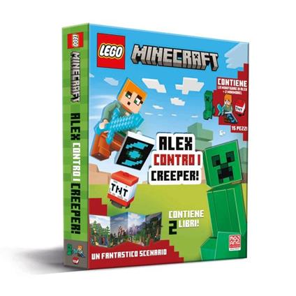 Alex contro i Creeper. Lego minecraft - copertina