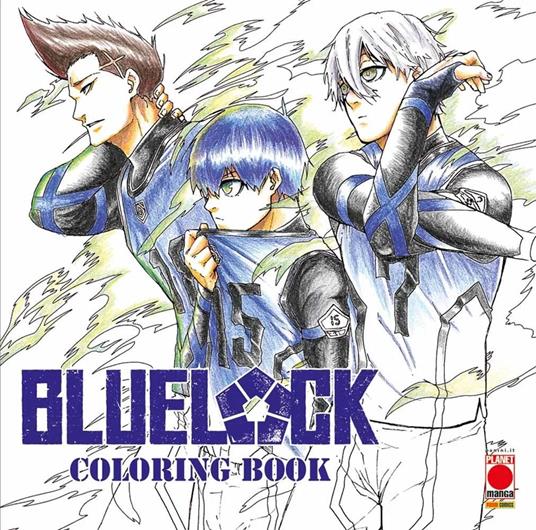 Blue lock. Coloring book - copertina