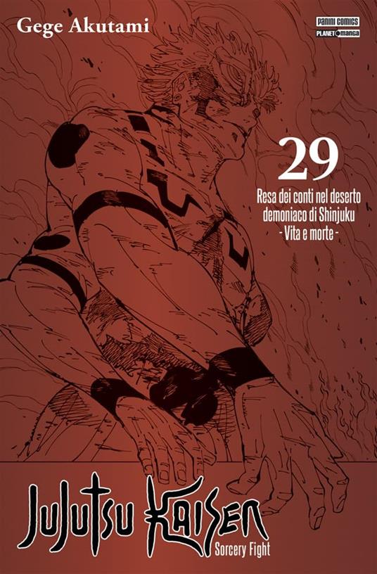 Jujutsu Kaisen. Sorcery Fight. Ediz. variant. Vol. 29: Resa dei conti nel deserto demoniaco di Shinjuku. Vita e morte - Gege Akutami - copertina