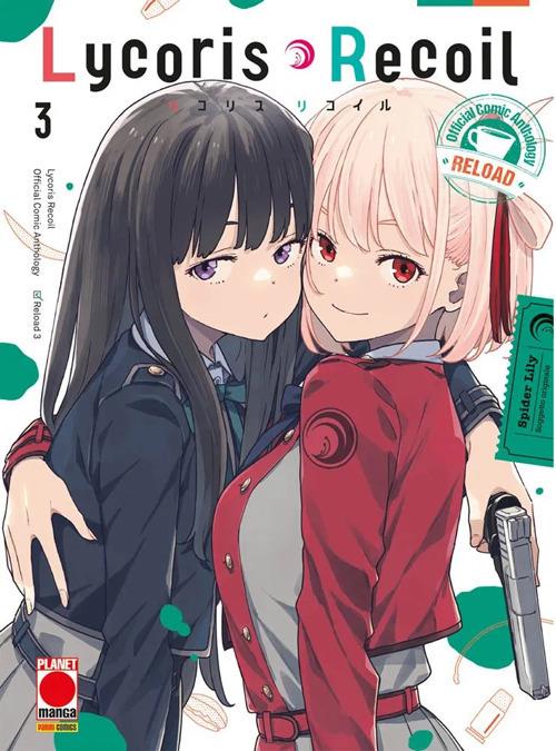 Lycoris recoil. Official comic anthology. Reload. Vol. 3 - Lily Spider - copertina