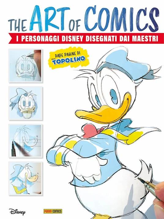 The art of comics. I personaggi Disney disegnati dai maestri del fumetto. Ediz. a colori - copertina