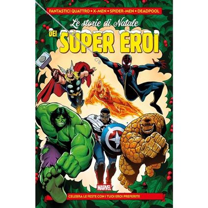 Le storie di Natale dei super eroi - copertina