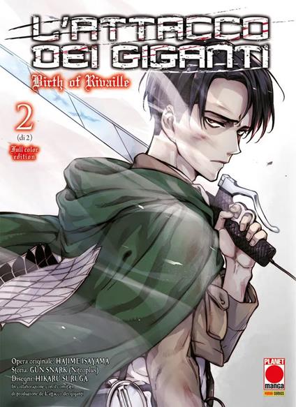 L'attacco dei giganti. Birth of Rivaille. Ediz. full color - Hajime Isayama,Gun Snark - copertina