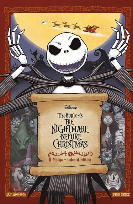 The nightmare before Christmas. Il manga. Colored edition - Jun Asuka - copertina