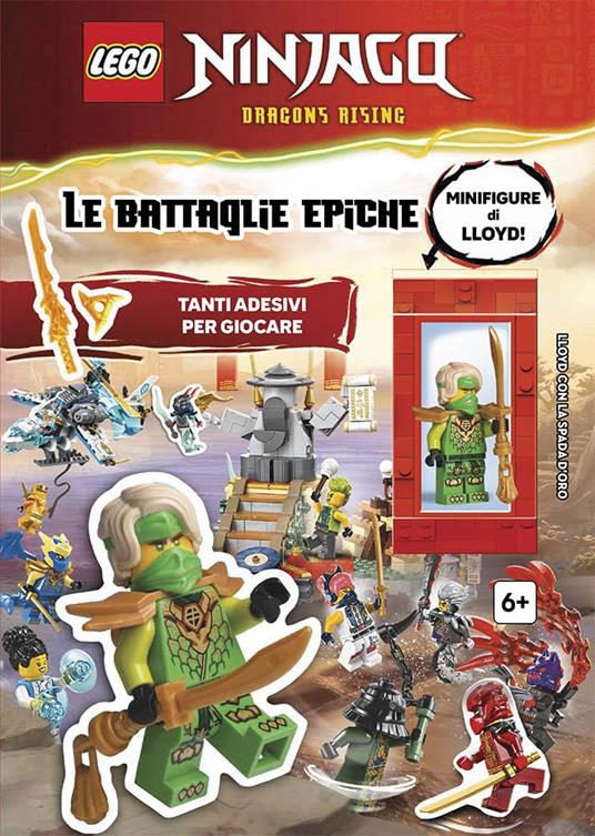Le battaglie epiche. Lego Ninjago dragons rising. Con minifigure LEGO® da costruire - copertina