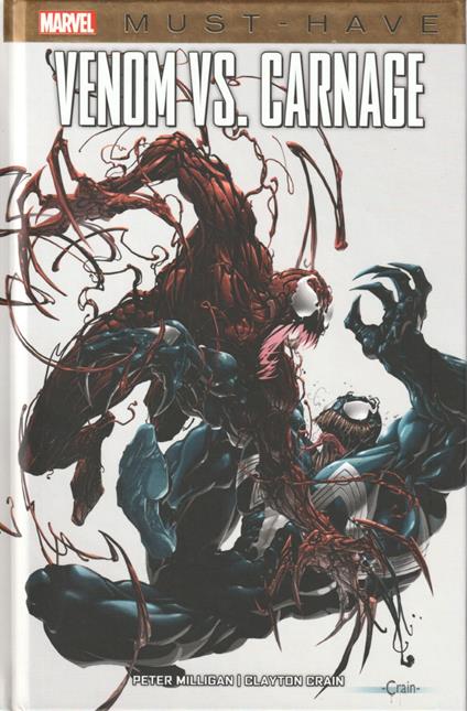 Venom vs. Carnage - Clayton Crain,Peter Milligan - copertina