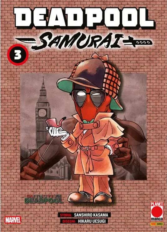 Deadpool samurai. Vol. 3 - Kasama Sanshiro - copertina