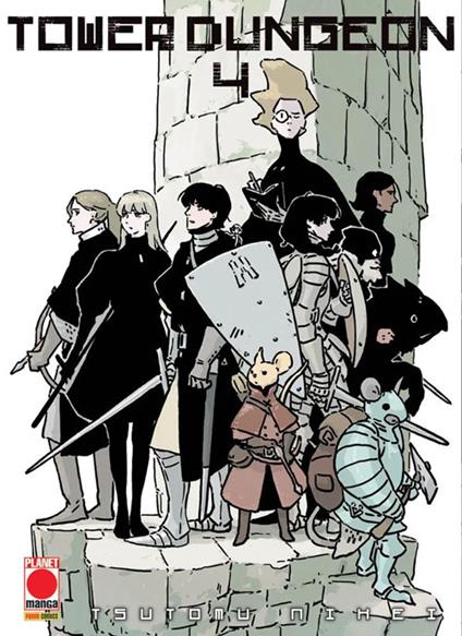 Tower dungeon. Vol. 4 - Tsutomu Nihei - copertina