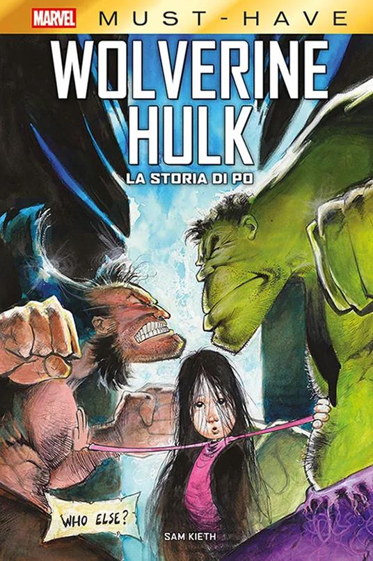 La storia di Po. Wolverine/Hulk - Sam Kieth - copertina